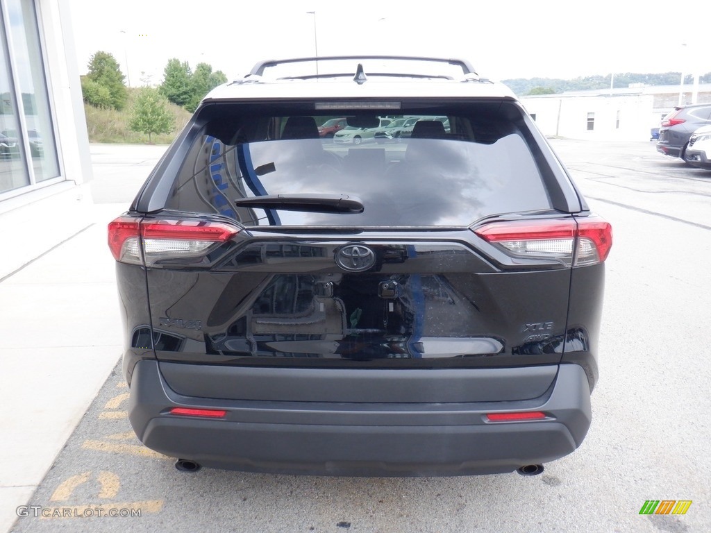 2022 RAV4 XLE Premium AWD - Midnight Black Metallic / Black photo #8