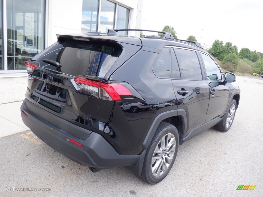 2022 RAV4 XLE Premium AWD - Midnight Black Metallic / Black photo #9