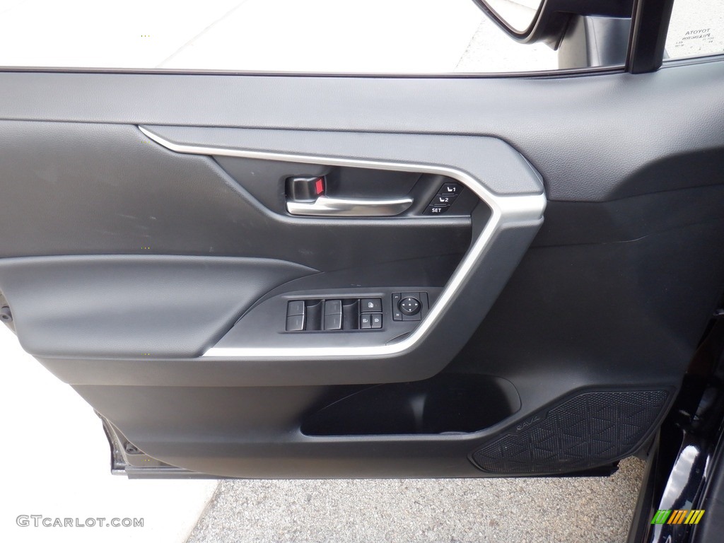 2022 RAV4 XLE Premium AWD - Midnight Black Metallic / Black photo #14