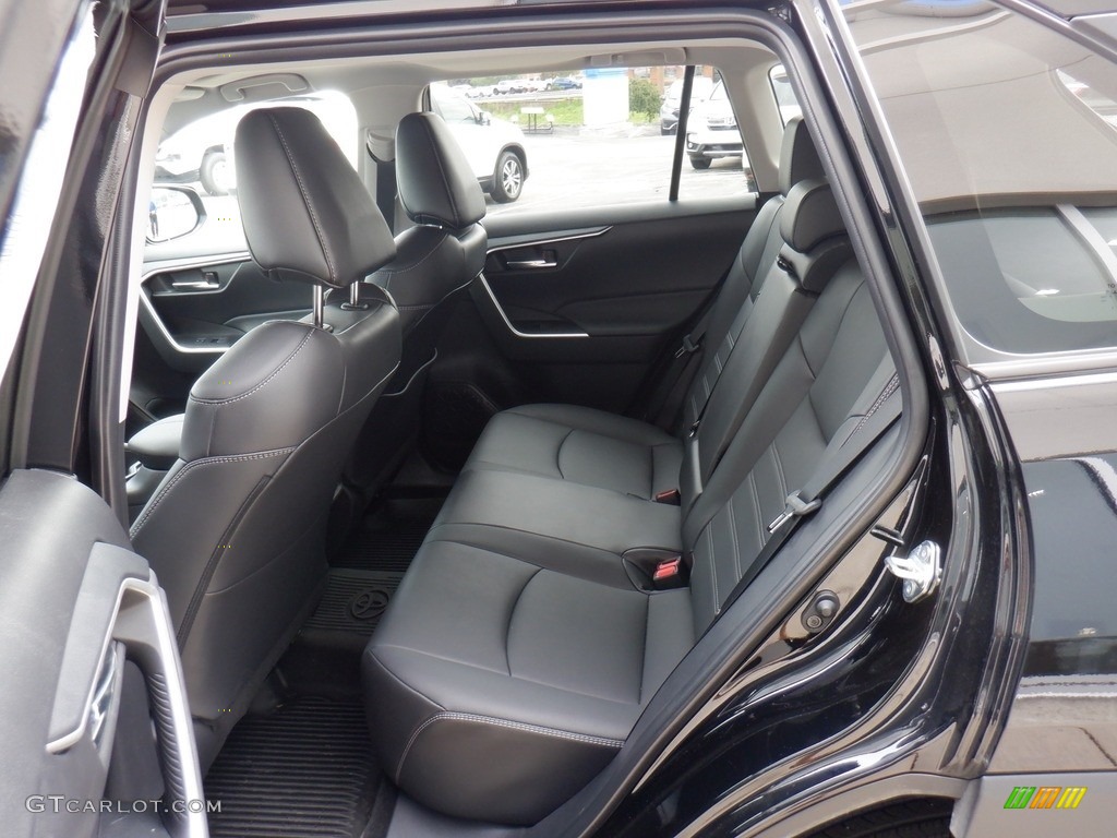 2022 RAV4 XLE Premium AWD - Midnight Black Metallic / Black photo #34