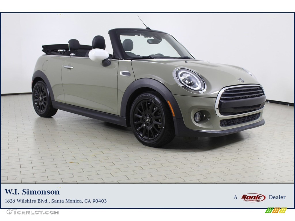 2021 Convertible Cooper - Moonwalk Gray Metallic / Carbon Black photo #1