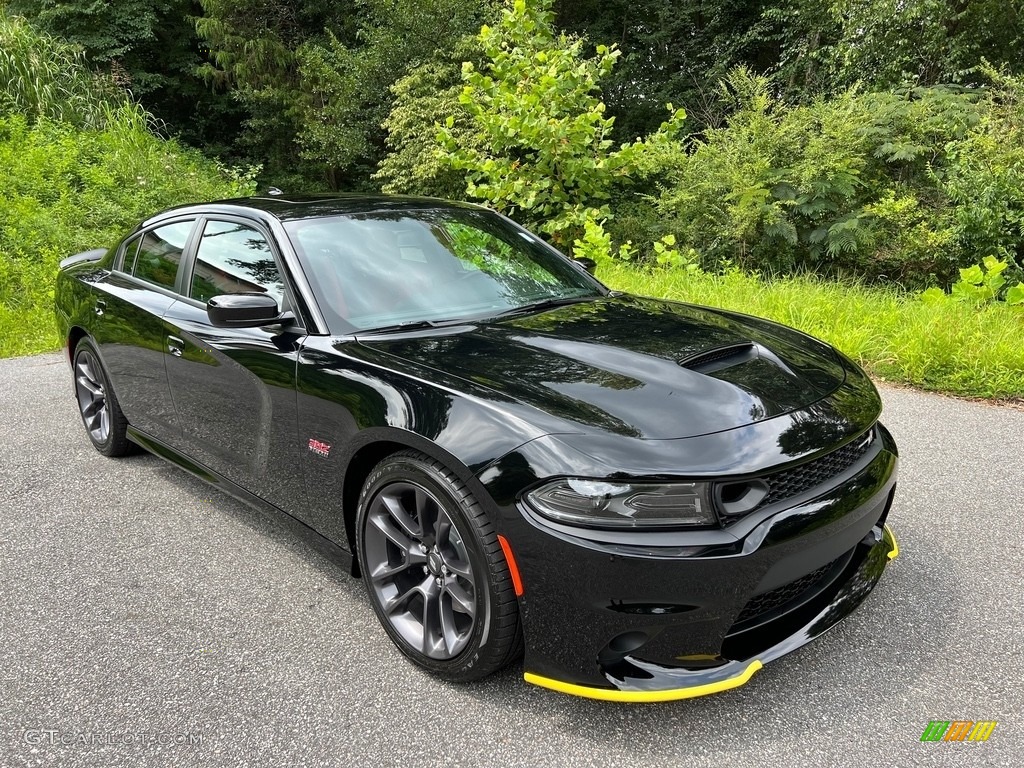 Pitch Black 2023 Dodge Charger Scat Pack Plus Exterior Photo #146412867