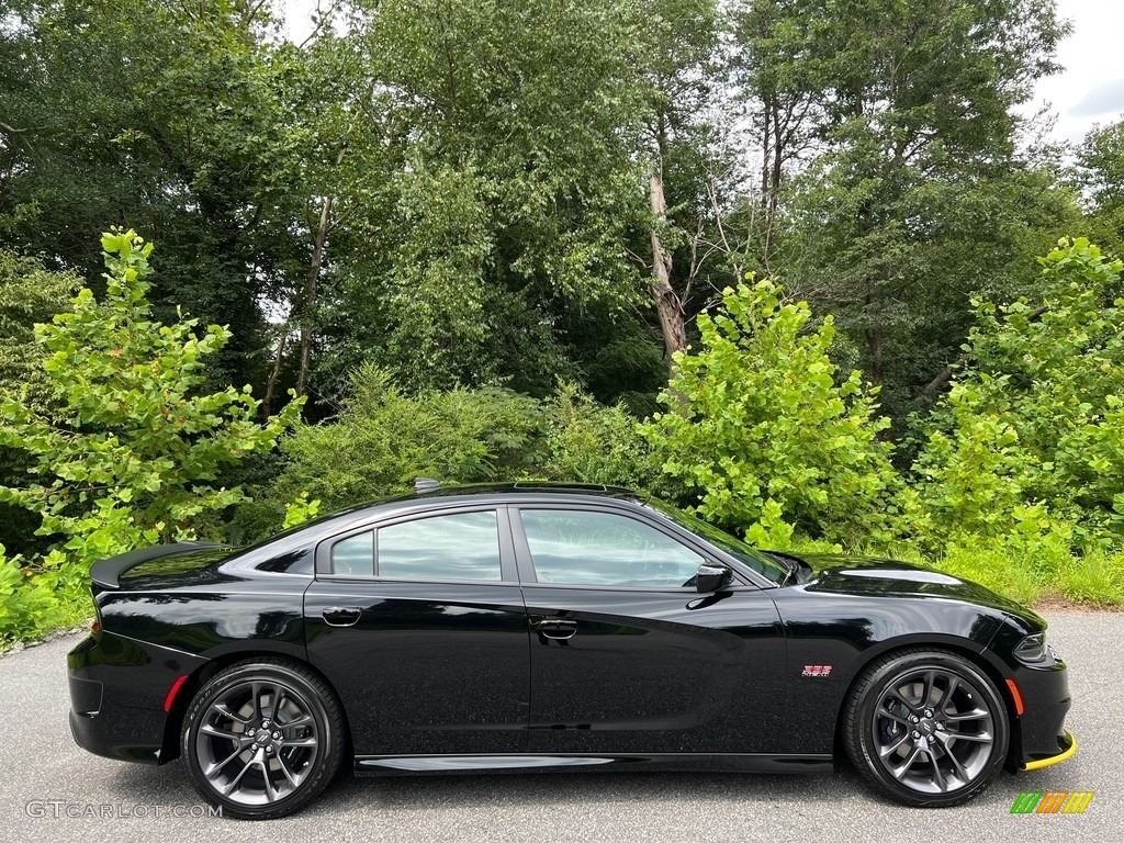 Pitch Black 2023 Dodge Charger Scat Pack Plus Exterior Photo #146412883