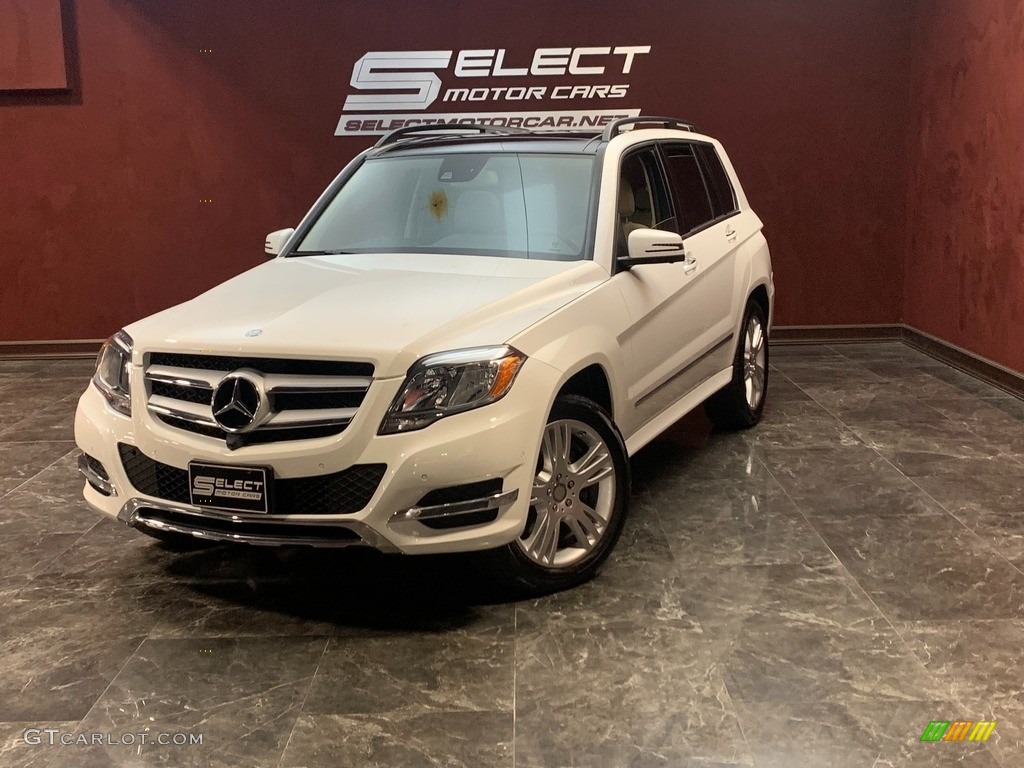 2015 GLK 350 4Matic - Polar White / Sahara Beige/Mocha photo #1