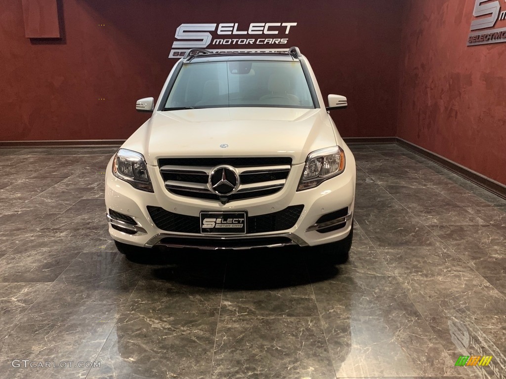 2015 GLK 350 4Matic - Polar White / Sahara Beige/Mocha photo #2