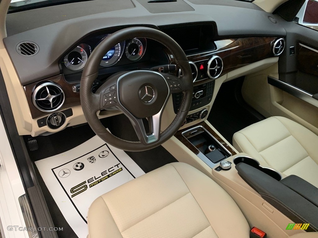 2015 GLK 350 4Matic - Polar White / Sahara Beige/Mocha photo #10