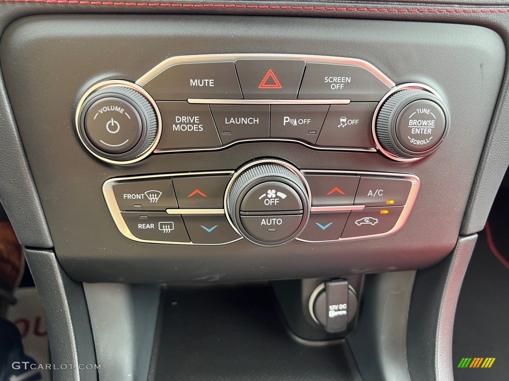 2023 Charger Scat Pack Plus - Pitch Black / Ruby Red/Black photo #24