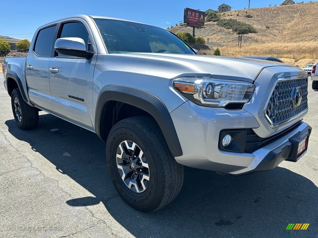 2019 Tacoma TRD Off-Road Double Cab 4x4 - Silver Sky Metallic / Black photo #1