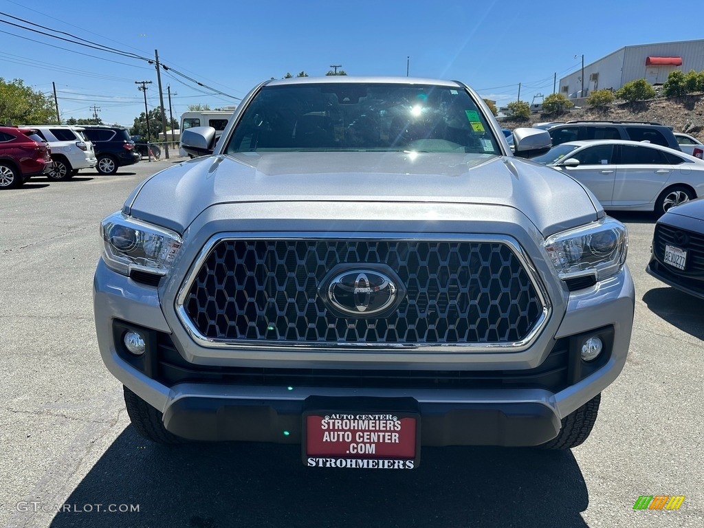 2019 Tacoma TRD Off-Road Double Cab 4x4 - Silver Sky Metallic / Black photo #2