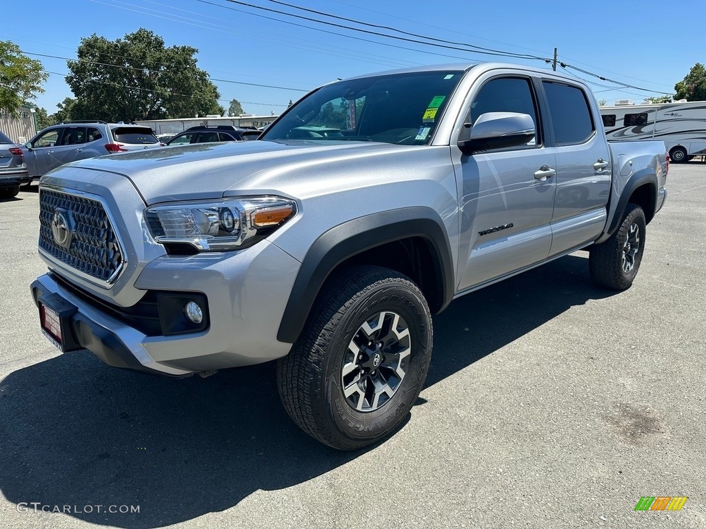 2019 Tacoma TRD Off-Road Double Cab 4x4 - Silver Sky Metallic / Black photo #3