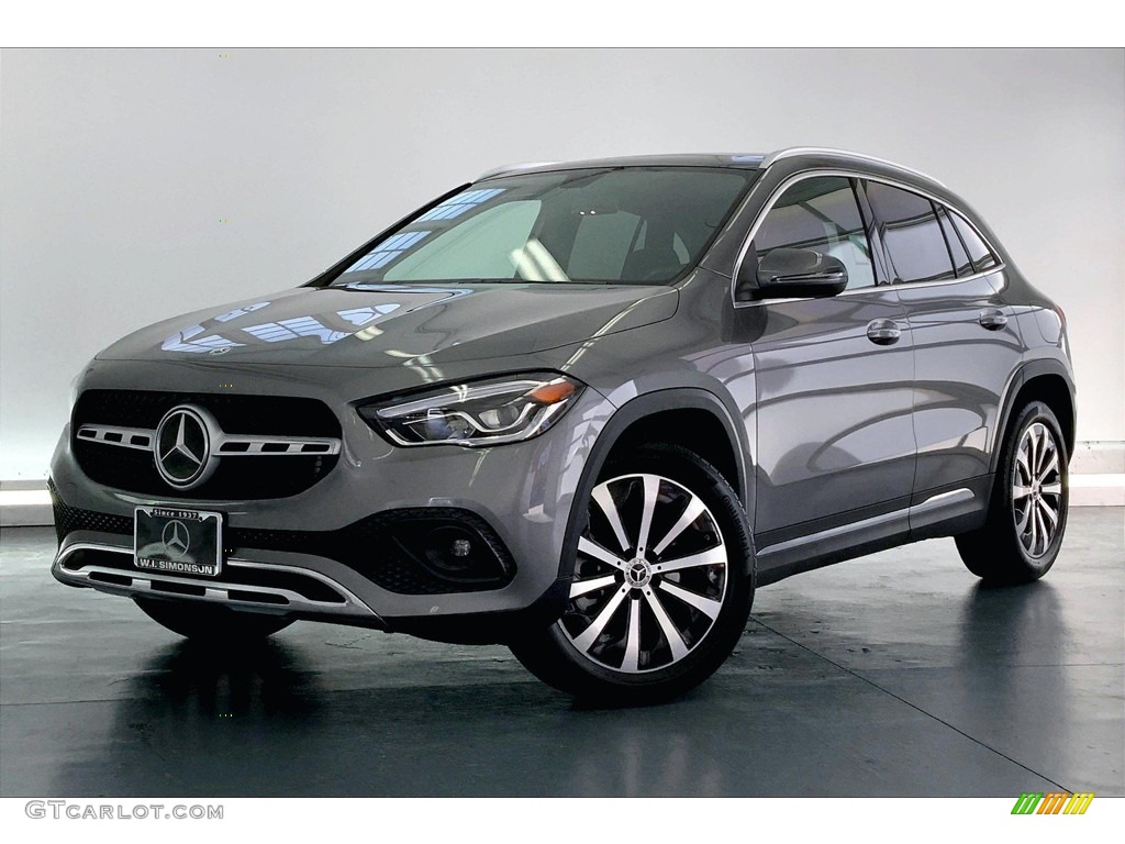 2021 GLA 250 - Mountain Grey Metallic / Black photo #12