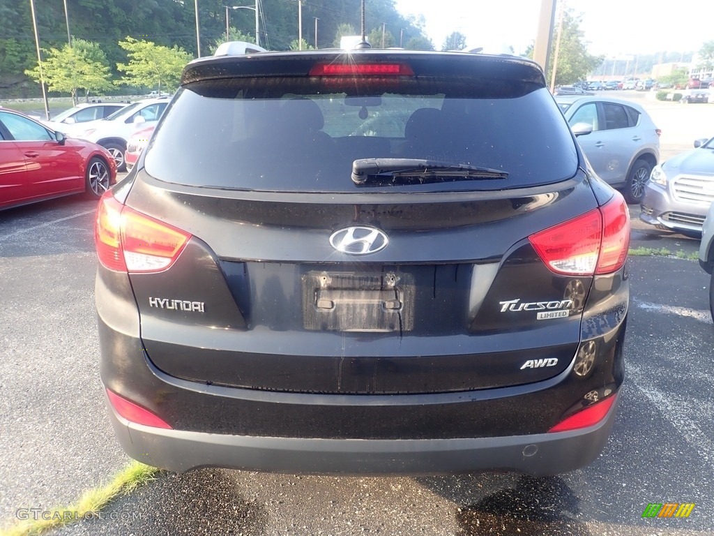 2011 Tucson Limited AWD - Ash Black / Taupe photo #3
