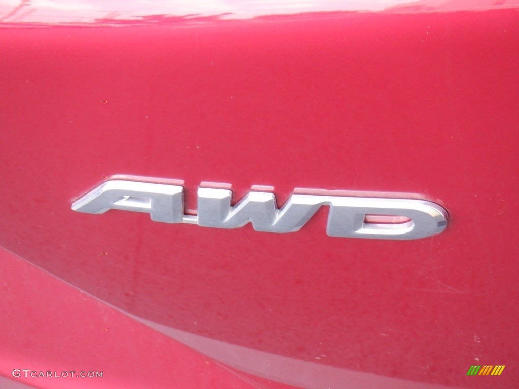 2022 CR-V EX AWD - Radiant Red Metallic / Gray photo #7