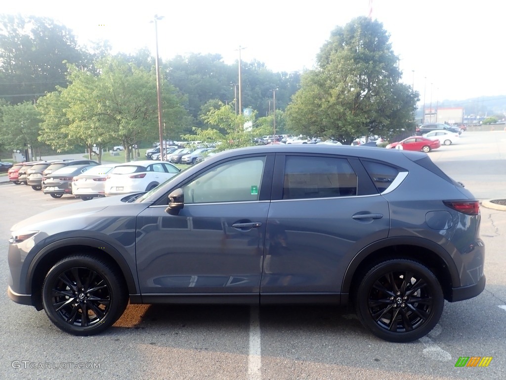 2023 CX-5 S Carbon Edition AWD - Polymetal Gray / Black photo #6