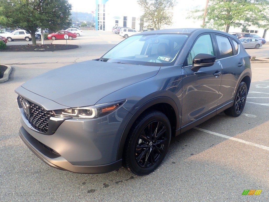 2023 CX-5 S Carbon Edition AWD - Polymetal Gray / Black photo #7