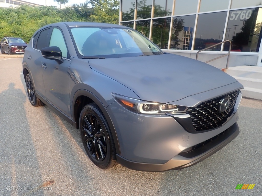 2023 CX-5 S Carbon Edition AWD - Polymetal Gray / Black photo #9
