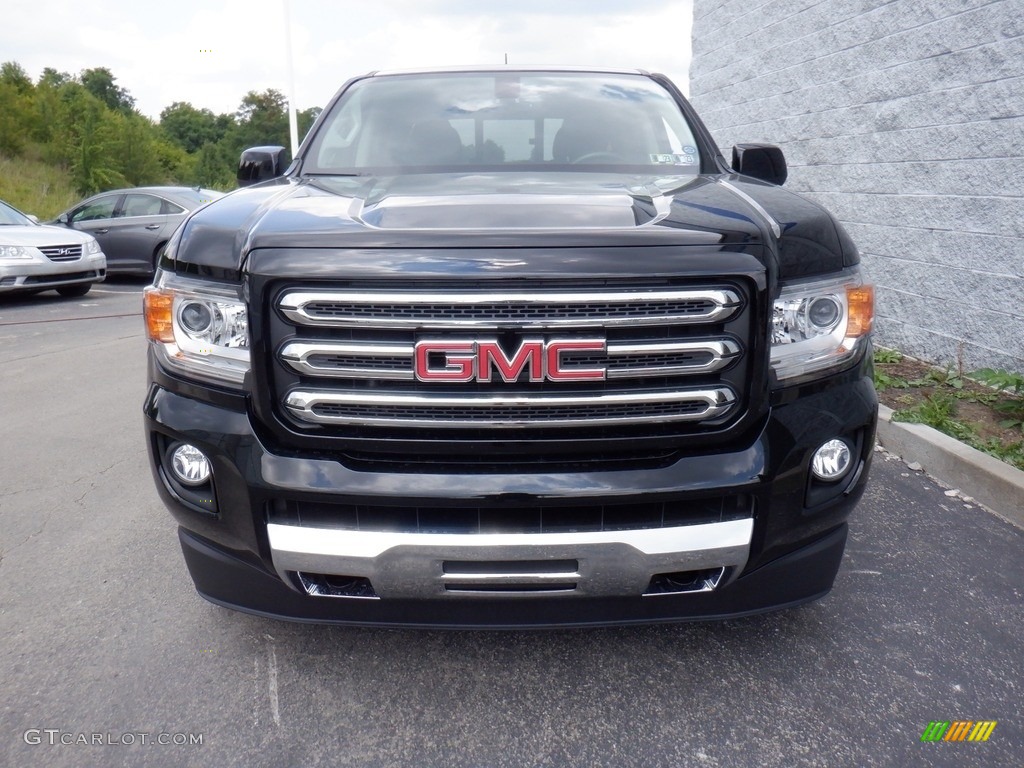 2015 Canyon SLE Crew Cab 4x4 - Onyx Black / Jet Black photo #8
