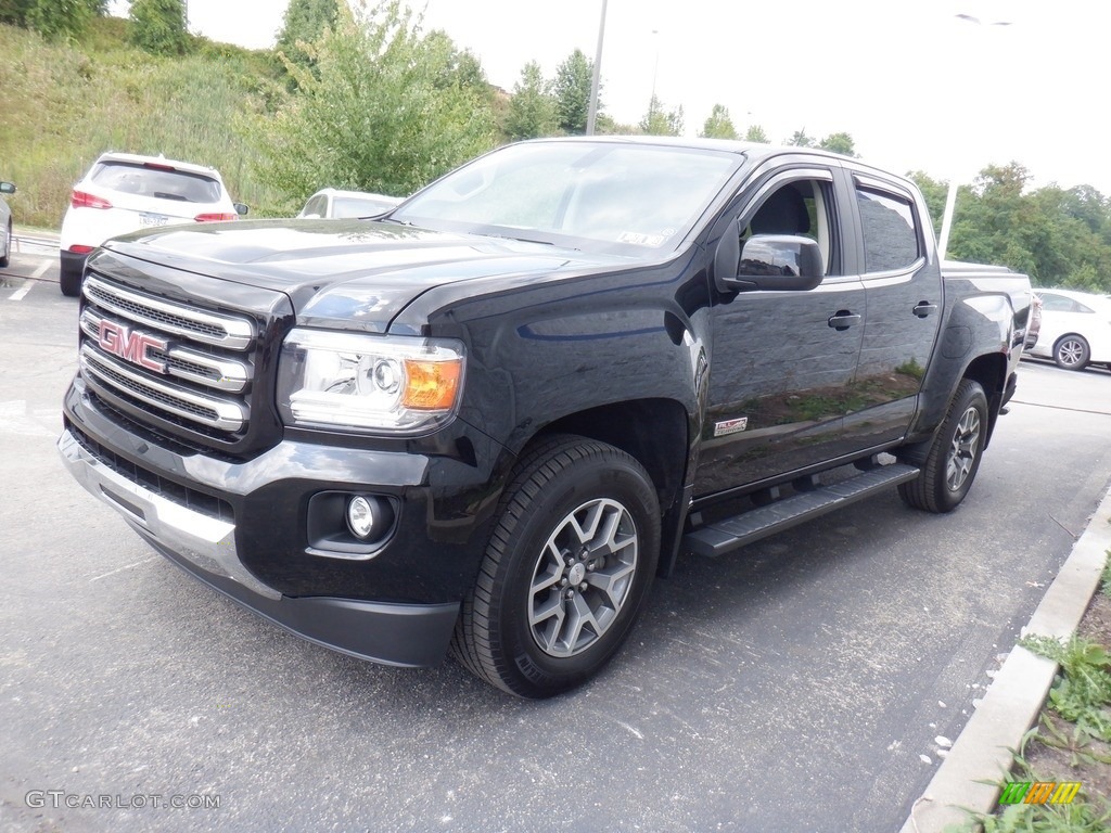 2015 Canyon SLE Crew Cab 4x4 - Onyx Black / Jet Black photo #9