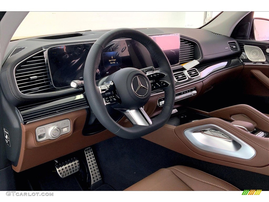 Bahia Brown/Black Interior 2024 Mercedes-Benz GLS 450 4Matic Photo #146414578