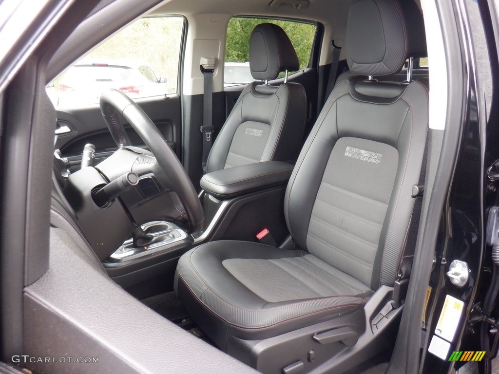 Jet Black Interior 2015 GMC Canyon SLE Crew Cab 4x4 Photo #146414683