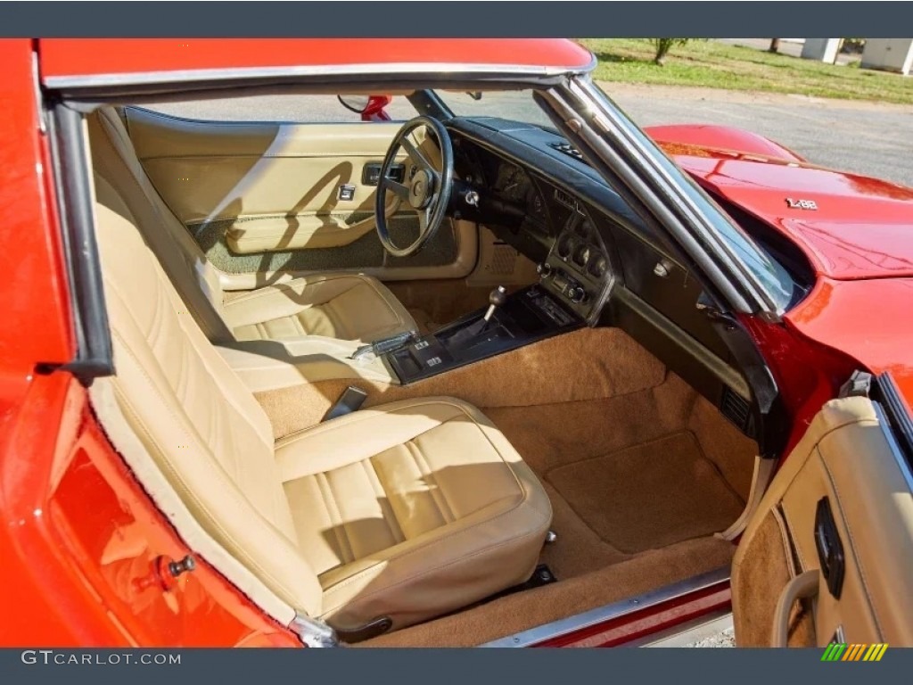 1978 Corvette Anniversary Edition Coupe - Red / Light Beige photo #11