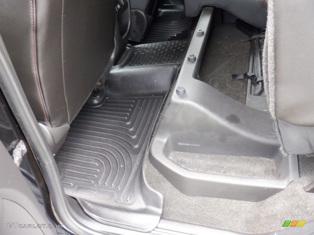 Jet Black Interior 2015 GMC Canyon SLE Crew Cab 4x4 Photo #146414935