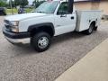 Summit White - Silverado 3500HD Regular Cab 4x4 Chassis Utility Photo No. 5