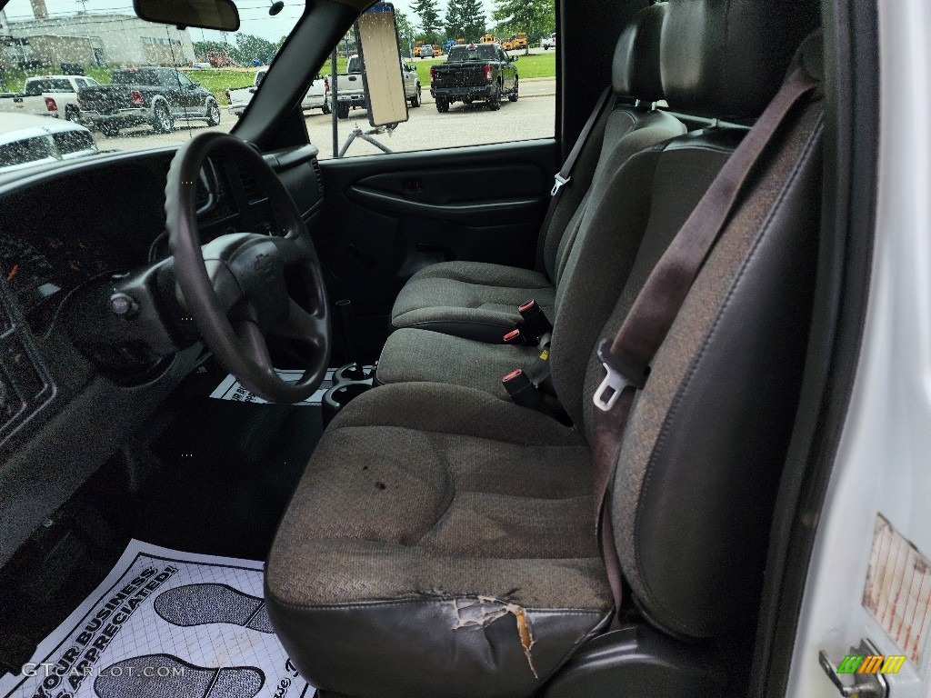 2004 Silverado 3500HD Regular Cab 4x4 Chassis Utility - Summit White / Dark Charcoal photo #7