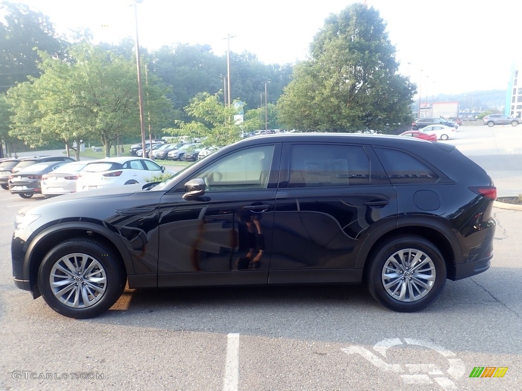 Jet Black Mica 2024 Mazda CX-90 Preferred Plus AWD Exterior Photo #146415006