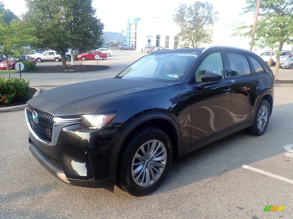 Jet Black Mica 2024 Mazda CX-90 Preferred Plus AWD Exterior Photo #146415031