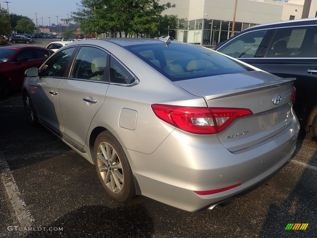 2017 Sonata Limited - Symphony Silver / Gray photo #2