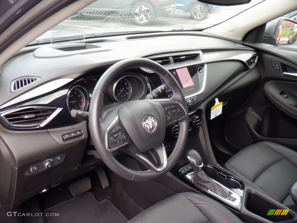 Ebony Interior 2020 Buick Encore GX Essence AWD Photo #146415256