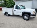Summit White - Silverado 3500HD Regular Cab 4x4 Chassis Utility Photo No. 19
