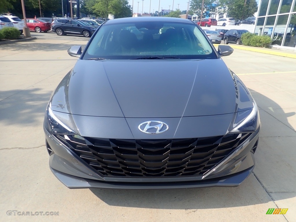 2023 Elantra SEL - Ecotronic Gray / Black photo #8