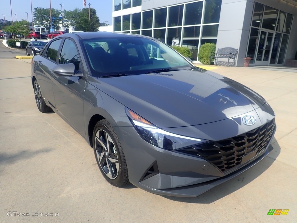 2023 Elantra SEL - Ecotronic Gray / Black photo #9