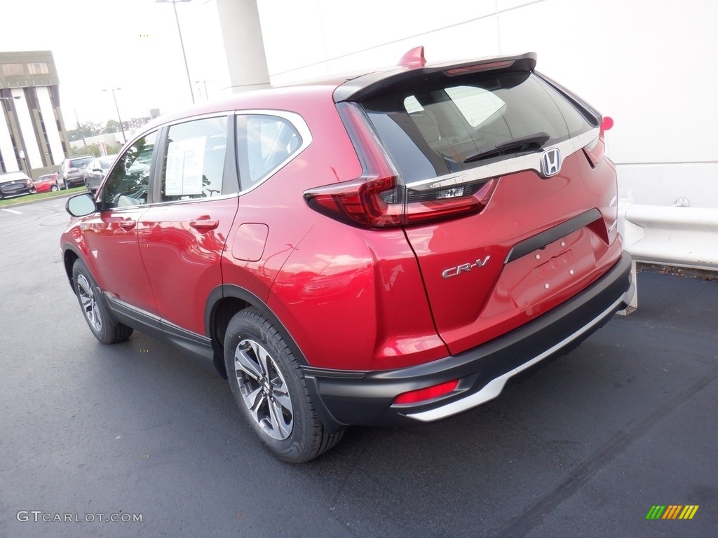 Radiant Red Metallic 2020 Honda CR-V LX AWD Hybrid Exterior Photo #146415937