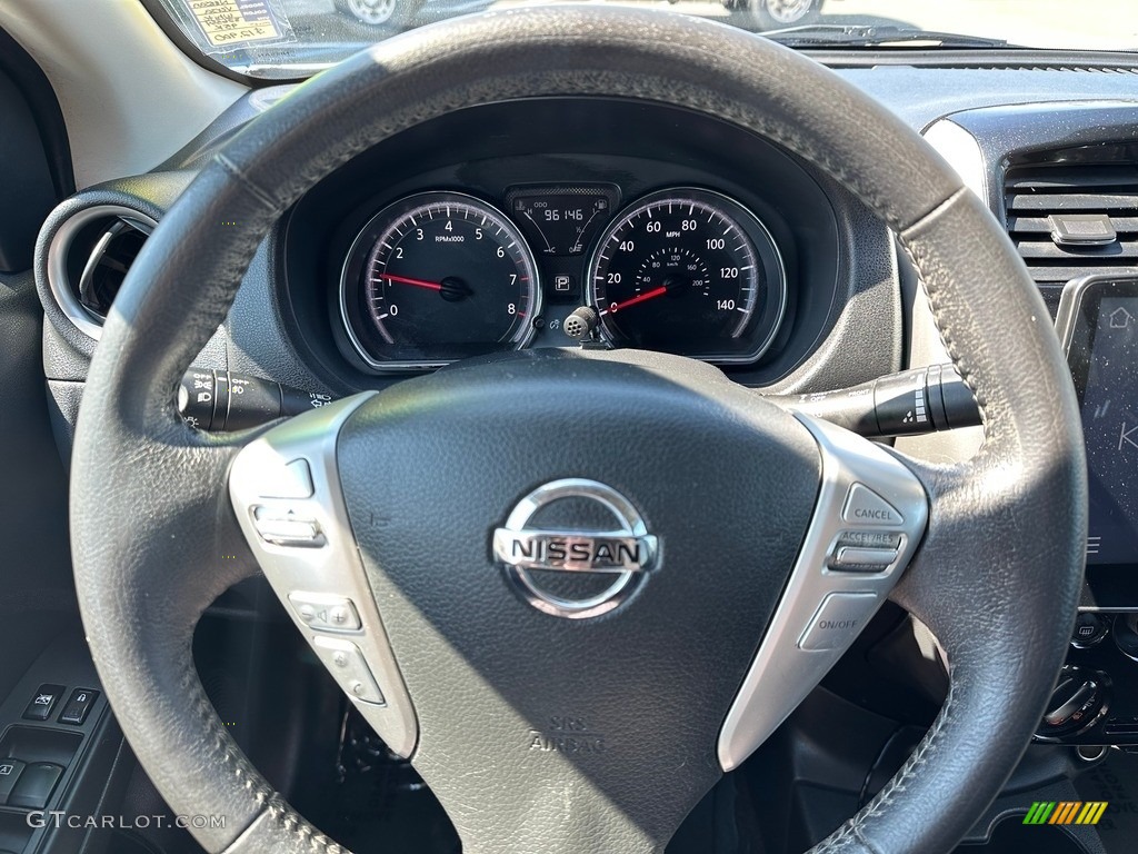 2019 Versa SV - Fresh Powder White / Charcoal photo #8