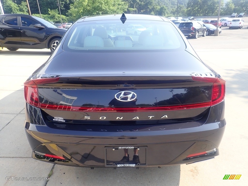 2023 Sonata SEL - Carbon Blue / Dark Gray/Camel photo #3