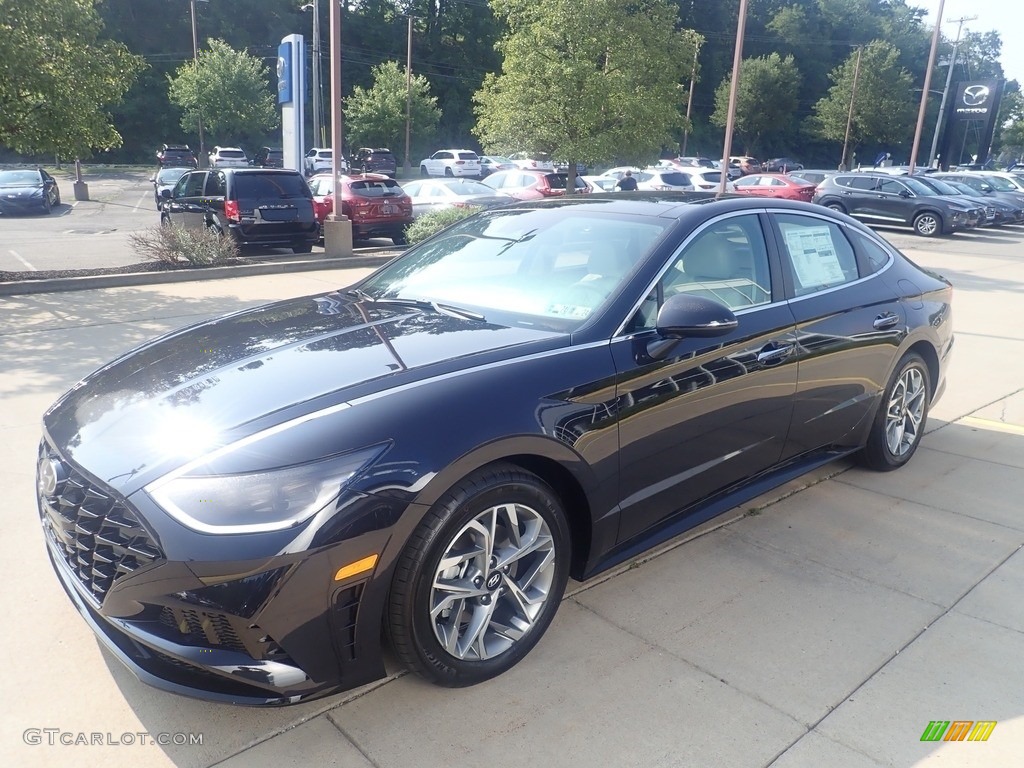 2023 Sonata SEL - Carbon Blue / Dark Gray/Camel photo #6