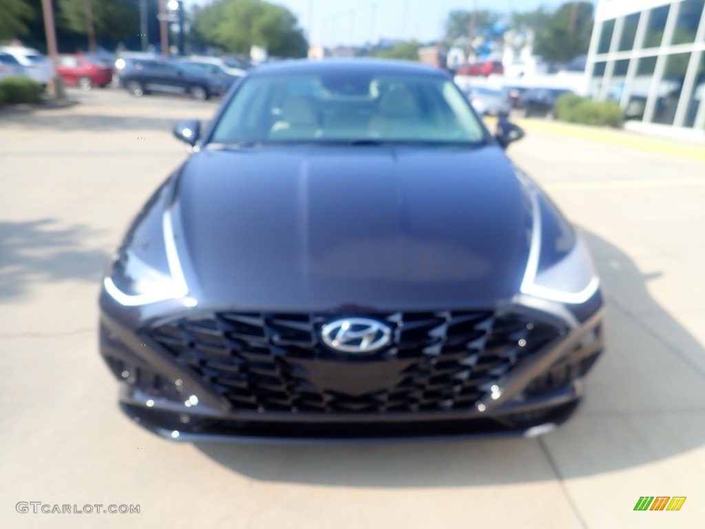 2023 Sonata SEL - Carbon Blue / Dark Gray/Camel photo #7