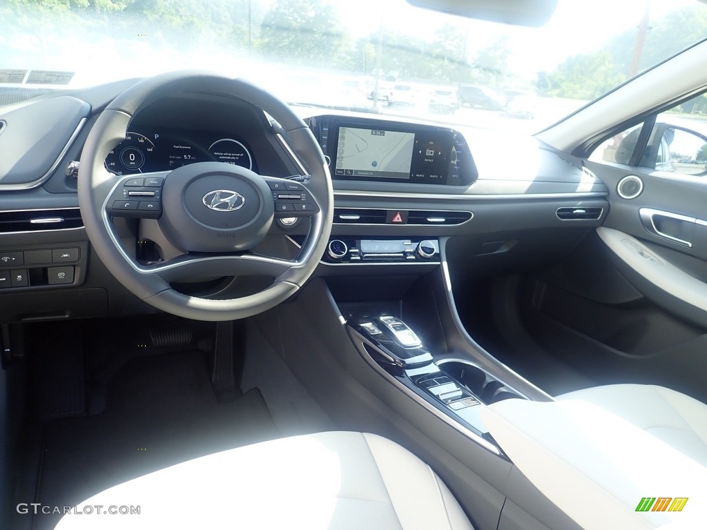 2023 Sonata SEL - Carbon Blue / Dark Gray/Camel photo #12