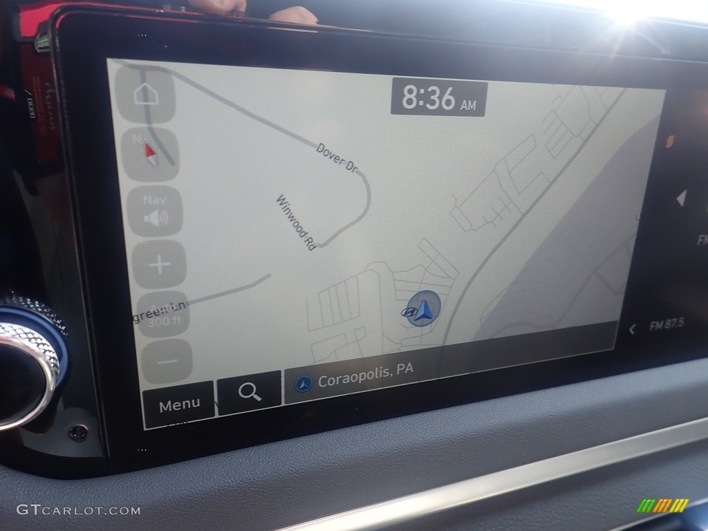 2023 Sonata SEL - Carbon Blue / Dark Gray/Camel photo #16
