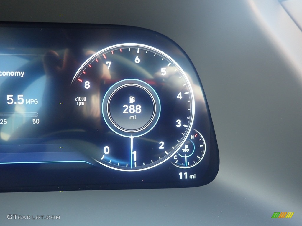 2023 Sonata SEL - Carbon Blue / Dark Gray/Camel photo #19
