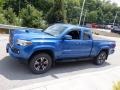 2018 Blazing Blue Pearl Toyota Tacoma TRD Sport Access Cab 4x4  photo #15