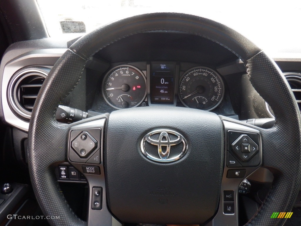 2018 Tacoma TRD Sport Access Cab 4x4 - Blazing Blue Pearl / Cement Gray photo #32