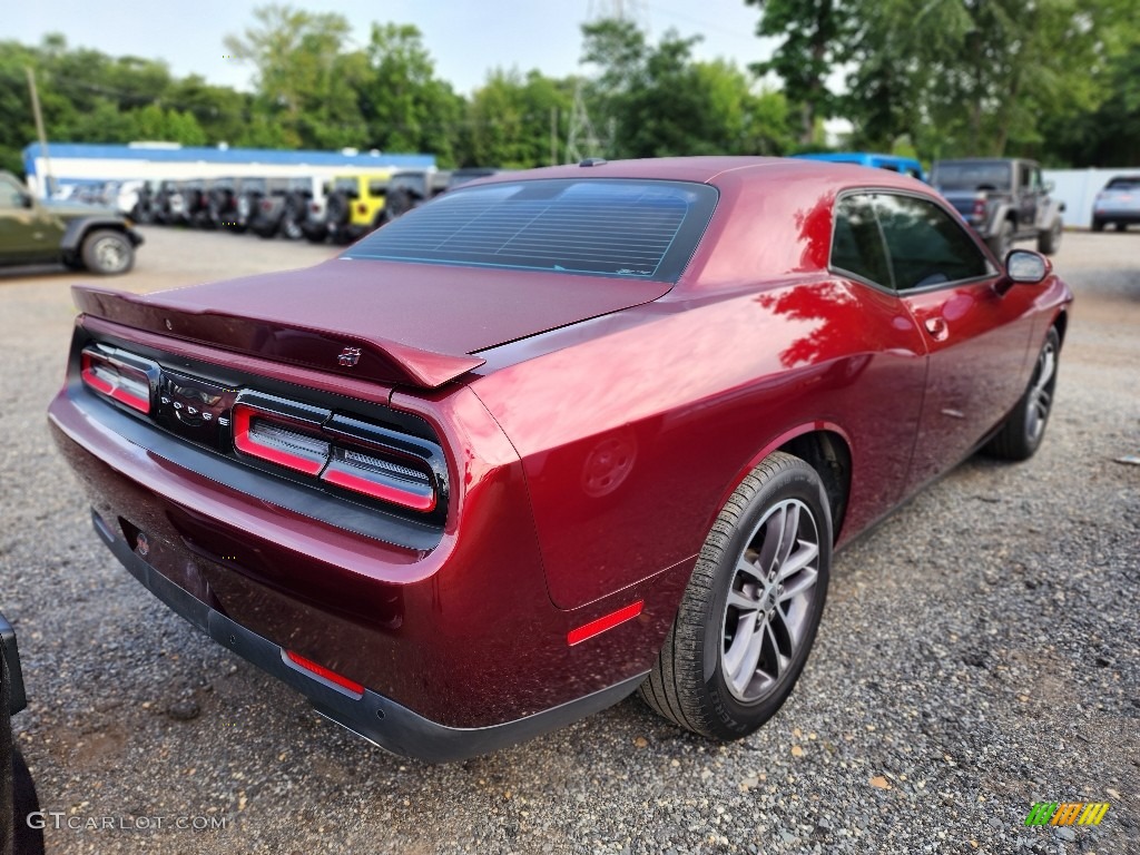 2019 Challenger SXT AWD - Octane Red Pearl / Black photo #4