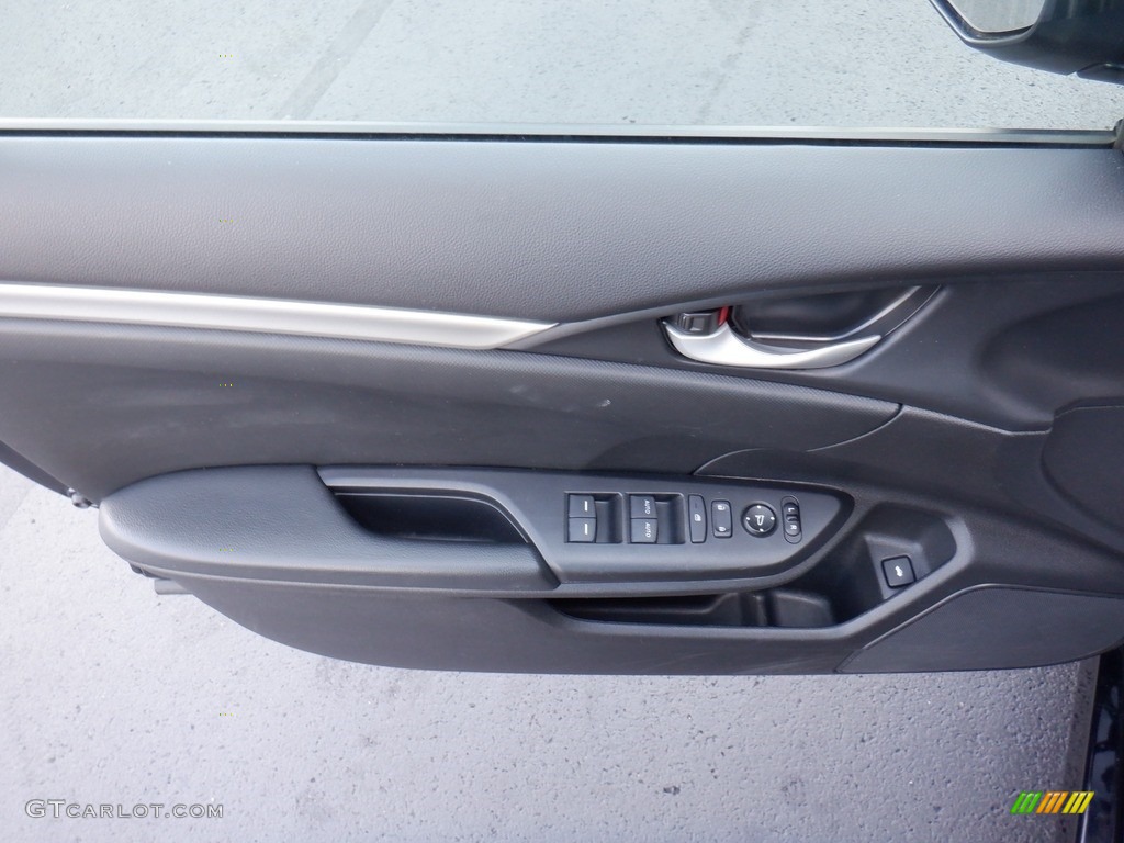 2020 Honda Civic Sport Sedan Black Door Panel Photo #146416954