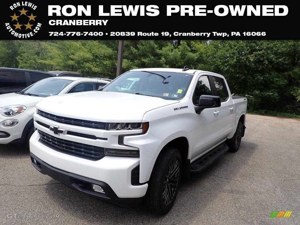 2020 Silverado 1500 RST Crew Cab 4x4 - Summit White / Jet Black photo #1