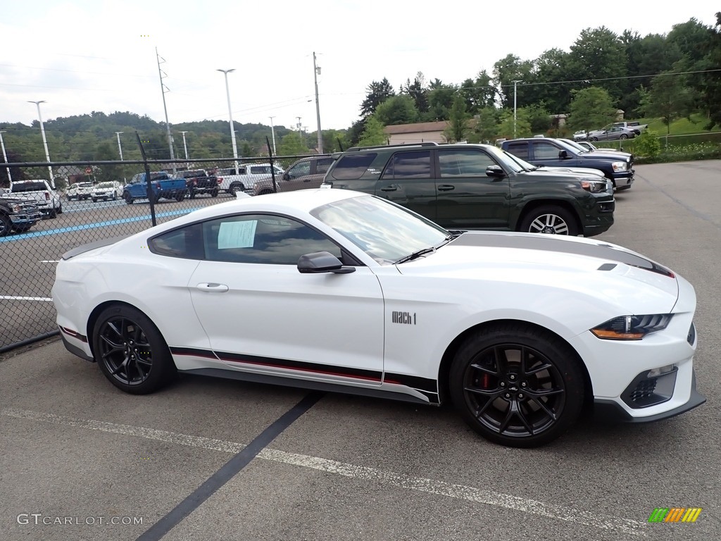 2023 Mustang Mach 1 - Oxford White / Ebony photo #4