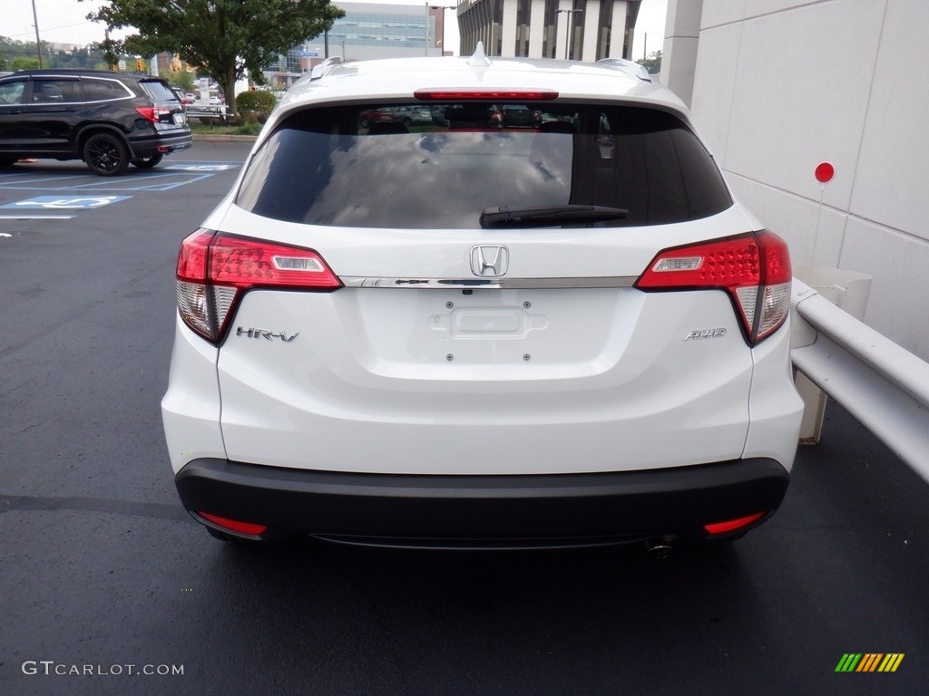 2020 HR-V EX AWD - Platinum White Pearl / Black photo #6